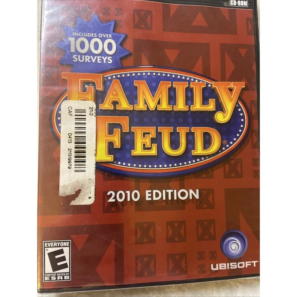 Family Feud 2010 Edition‎ Brand New Sealed Game NIP Ubisoft PC CD ROM